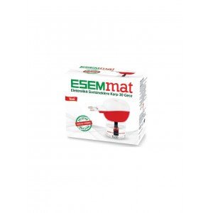 Esemmat Kablosuz Elektrolikit Sivrisineklere Karşı 30 Gece+cihaz