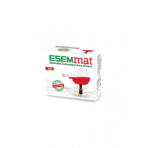 Esemmat Kablosuz Elektrolikit Sivrisineklere Karşı 30 Gece+cihaz
