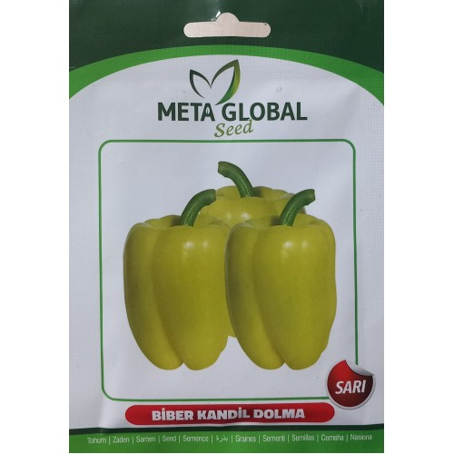 Meta Global Seed - Biber Kandil Dolma Sarı 5 gr 