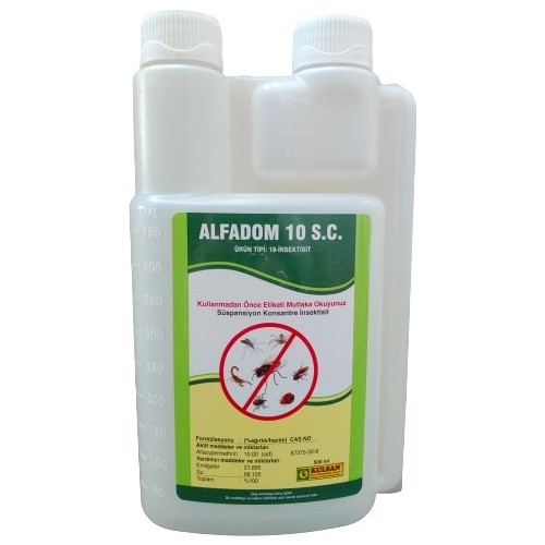 Alfadom 10 Sc Konsantre Genel Haşere Böcek Ilacı 500 ml KULSAN