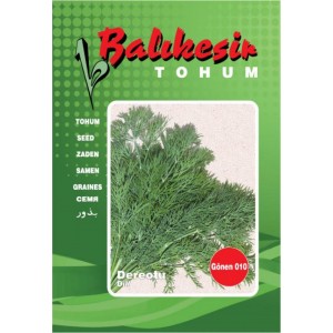 Balıkesir Dereotu Tohumu - Gönen 010 - 25 gr Paket - Sebze Tohumu