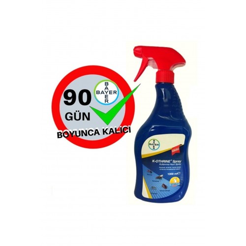BAYER K Othrine Sprey Haşere Ilacı 1 Lt KOKUSUZ formül BAYER K Othrine Sprey Haşere Ilacı 1 Lt KOKUSUZ formül