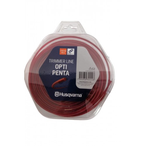 Husqvarna Misina 3 mm 56 mt 5 Köşe Opti Penta Bordo Husqvarna Misina 3 mm 56 mt 5 Köşe Opti Penta Bordo