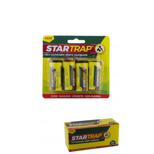 Startrap 4 Lü Sinek Yapışkanı İtem no K 8949 Startrap 4 Lü Sinek Yapışkanı İtem no K 8949