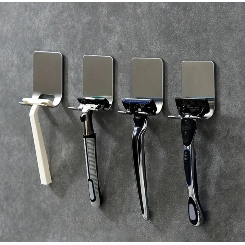 Çok Fonksiyonlu PVC MALZEME Yapışkan Duvara Monte Jilet Tutucu, Banyo Tıraş Fırçası ve Jilet Saklama Rafı, Duş ve Lavabo İçin Dayanıklı Yapışkan Kancalar 4 lü paket Çok Fonksiyonlu PVC MALZEME Yapışkan Duvara Monte Jilet Tutucu, Banyo Tıraş Fırçası ve Jilet Saklama Rafı, Duş ve Lavabo İçin Dayanıklı Yapışkan Kancalar 4 lü paket