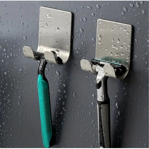 Çok Fonksiyonlu PVC MALZEME Yapışkan Duvara Monte Jilet Tutucu, Banyo Tıraş Fırçası ve Jilet Saklama Rafı, Duş ve Lavabo İçin Dayanıklı Yapışkan Kancalar 4 lü paket Çok Fonksiyonlu PVC MALZEME Yapışkan Duvara Monte Jilet Tutucu, Banyo Tıraş Fırçası ve Jilet Saklama Rafı, Duş ve Lavabo İçin Dayanıklı Yapışkan Kancalar 4 lü paket