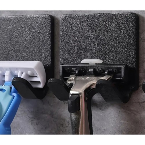 Basit Duvara Monte PVC MALZEME Tıraş Makinesi Tutucu Raf, Dayanıklı Plastik, Moda Banyo Depolama Rafı, Erkekler ve Aile Hediyesi için -paket 2 adet Basit Duvara Monte PVC MALZEME Tıraş Makinesi Tutucu Raf, Dayanıklı Plastik, Moda Banyo Depolama Rafı, Erkekler ve Aile Hediyesi için -paket 2 adet