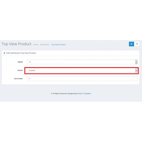 Opencart Admin panelinde En Çok Ziyaret Edilen Ürünler Eklentisi Opencart Admin panelinde En Çok Ziyaret Edilen Ürünler Eklentisi
