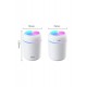 H2O Humidifier, Mini Oda Nemlendirici, 300 Ml Usb Renkli Oda Nemlendirici