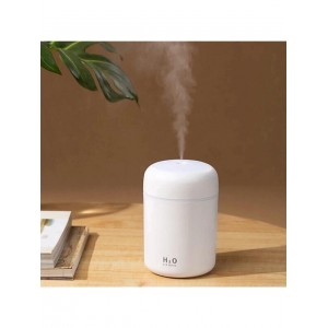 H2O Humidifier 300 ml Ulrasonik Hava Nemlendirici Buhar Makinesi ve Aroma Difüzörü H2O