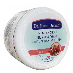 MRK-Dr.Rena Dermo Aloe vera özlü yüz&vücut yoğun bakım kremi 300 ml - Üzüm Çekirdeği