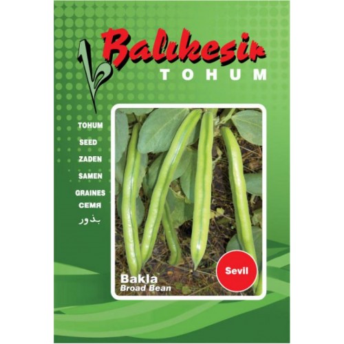 Balıkesir Bakla Tohumu - Sevil - 1 kg Paket - Sebze Tohumu Balıkesir Bakla Tohumu - Sevil - 1 kg Paket - Sebze Tohumu