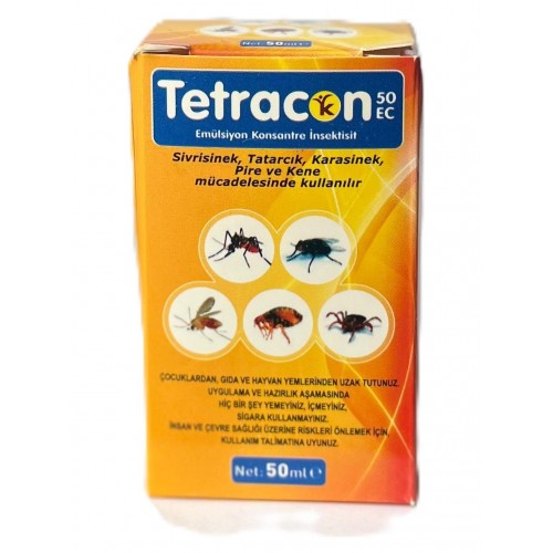 Tetracon Cs 50 Ec 50 ml Geniş Spektrumlu Böcek İlacı