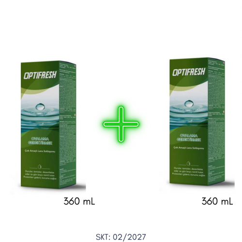 Optifresh Solüsyon 360 ml -360 ml (2 adet)