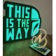 This the way RGB lightbox This the way RGB lightbox