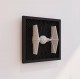 TIE Fighter - SW 3D Duvar Dekoru 20x20cm TIE Fighter - SW 3D Duvar Dekoru 20x20cm