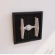 TIE Fighter - SW 3D Duvar Dekoru 20x20cm TIE Fighter - SW 3D Duvar Dekoru 20x20cm